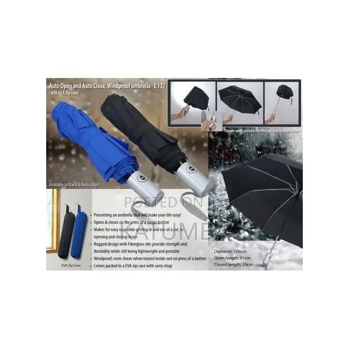 Automatic Open Close Folding Umbrella