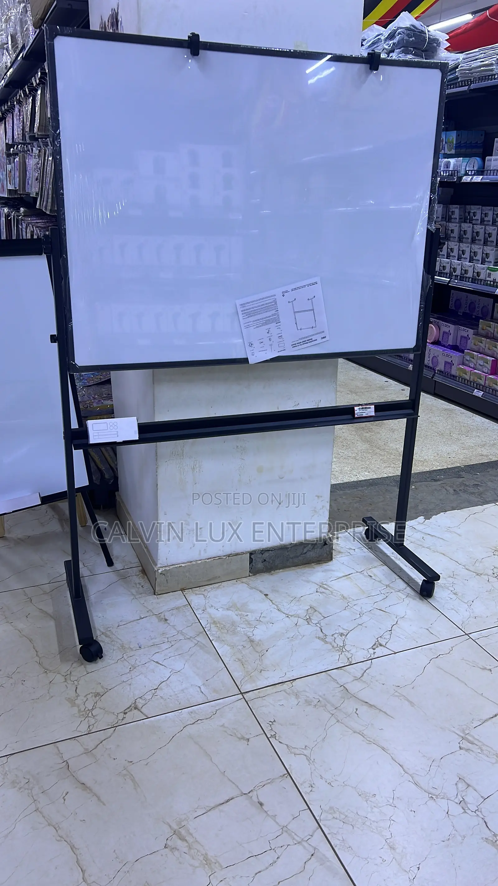 Mobile White Board 90x70cm