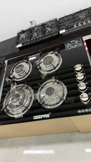 Geepas GK-4410Q Built-in Gas Hob With 4 Gas Plates & Auto Ignition
