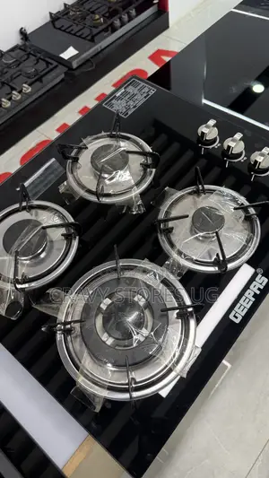 Geepas GK-4410Q Built-in Gas Hob With 4 Gas Plates & Auto Ignition