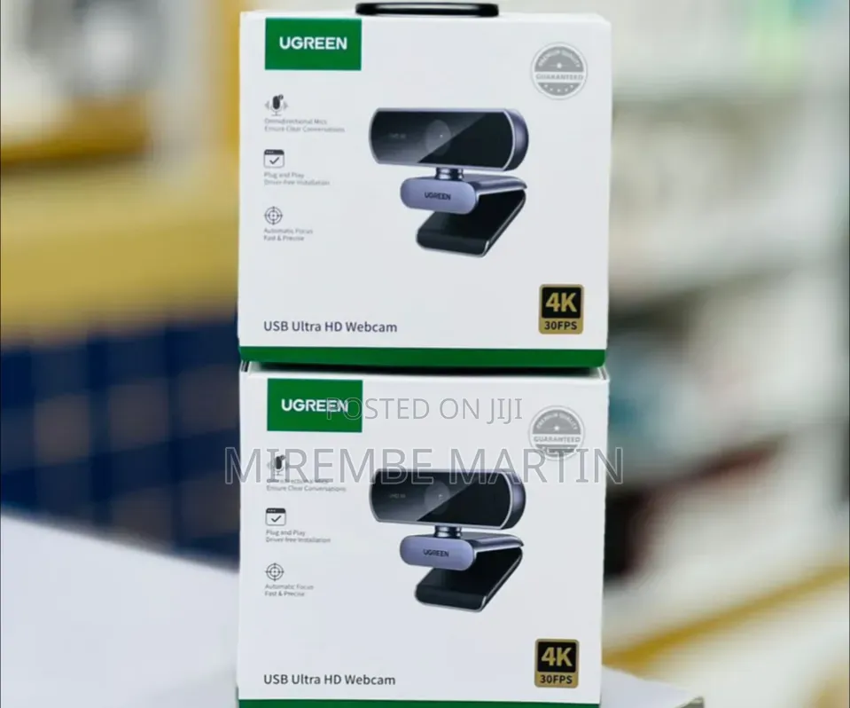 Ugreen USB Ultra Hd 4k Webcam