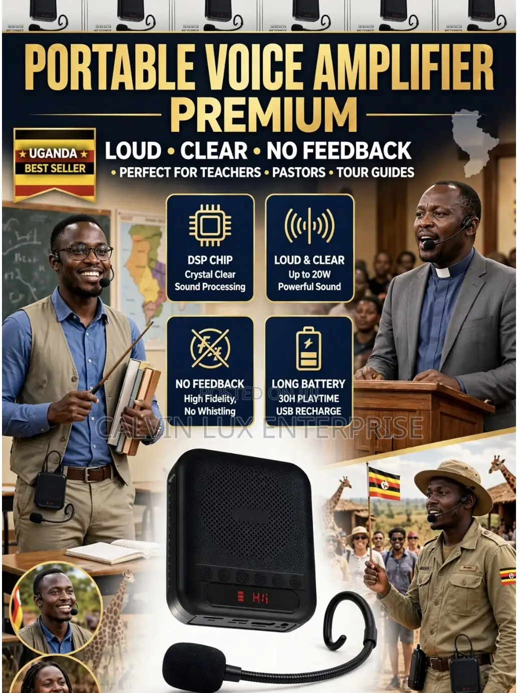Portable Voice Amplifier
