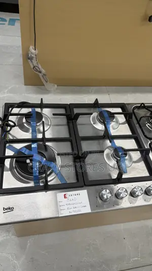 Beko 6442SSX 60x60Cm Built-in Gas Hob With 4 Gas Plates