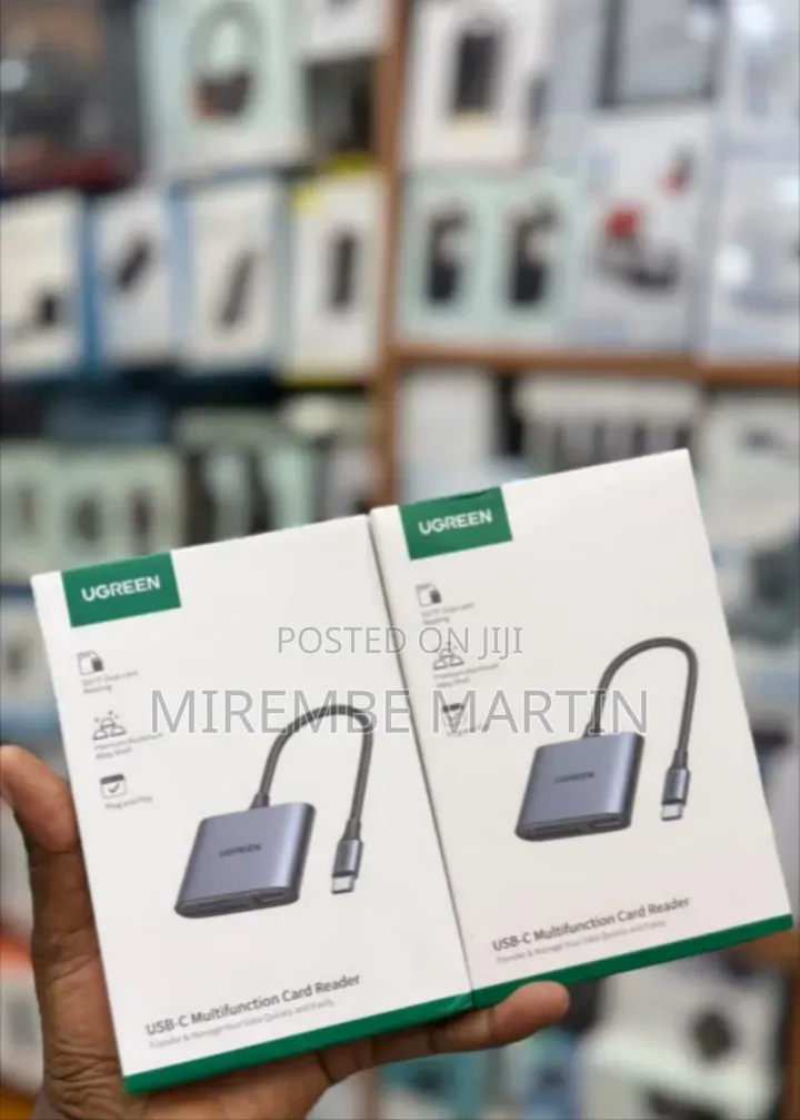 UGREEN 3-in-1 USB-C Multifunction Card Reader