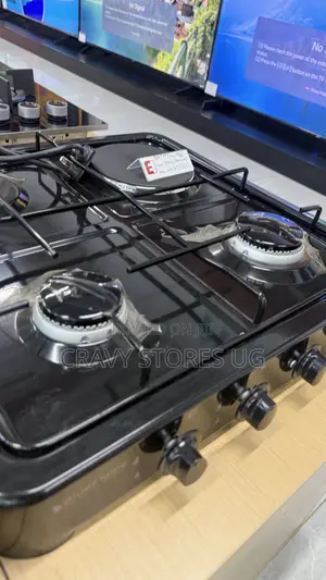 Blueflame Cooker Gas Top With 3 Gas Plates & 1 Electric Hotplate