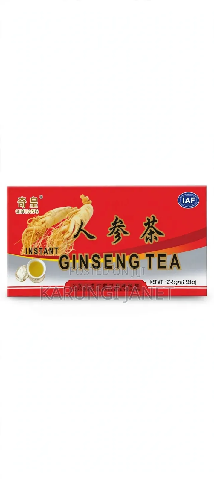 Ginseng Tea for Body Wellness