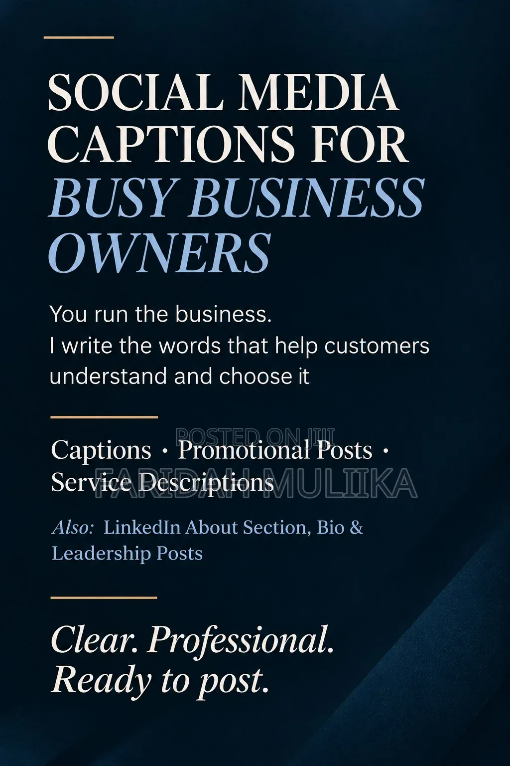 Business Content Writing