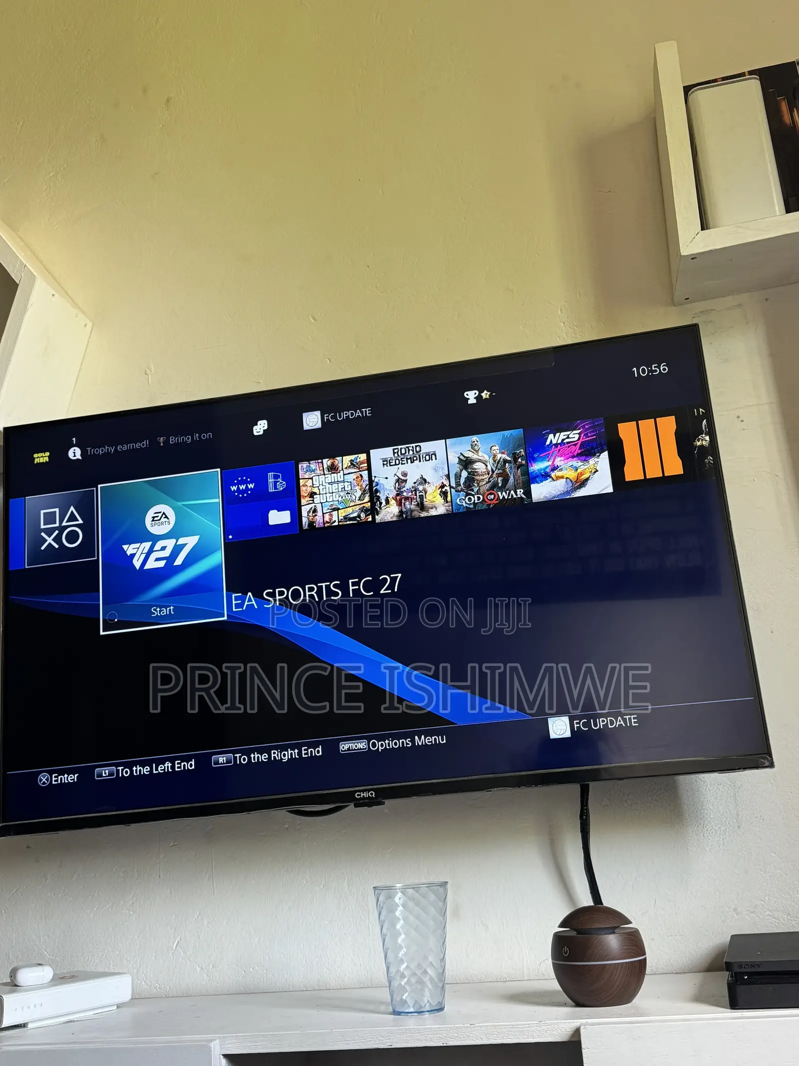 PS4 Slim 1TB, 8 Games With FC27