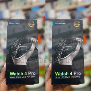 Haino Teko Germany Watch 4 Pro RW-32 With AMOLED Curved Glass Screen