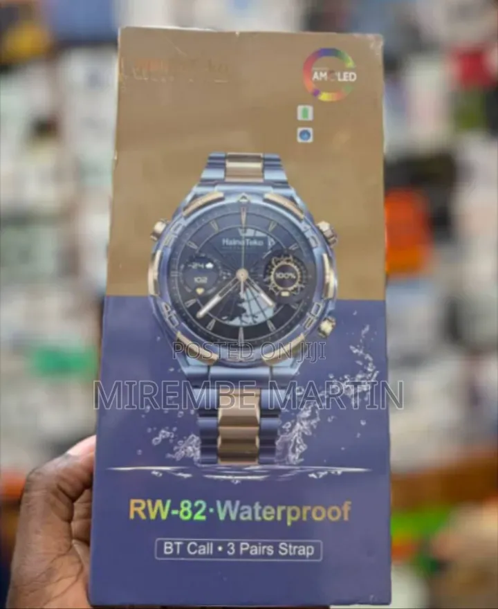 HAINOTEKO RW-82 Waterproof Smart Watch With Bluetooth Calling AMOLED