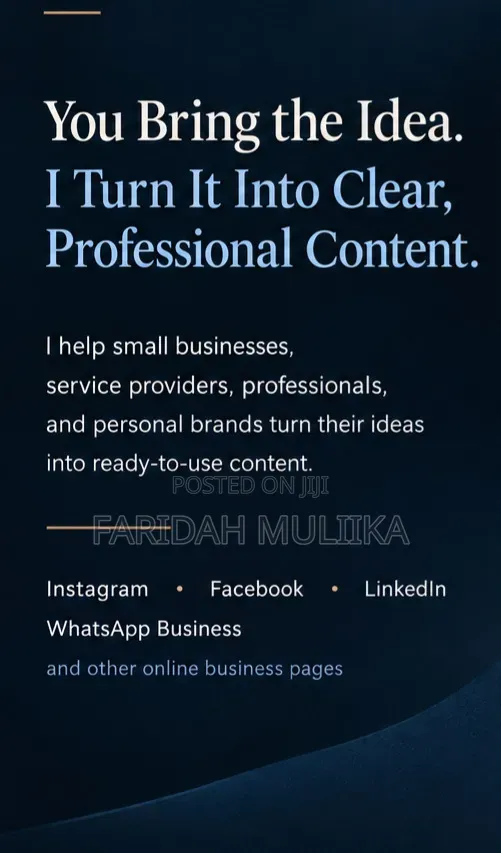 Business Content Writing