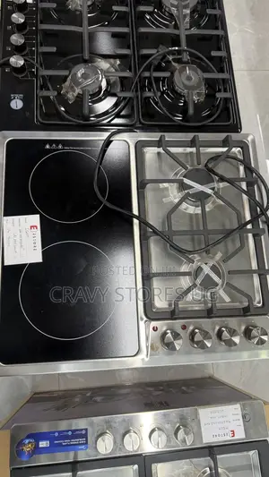 IQRA KH4080ES Built Hob in With 2 Ceramic Induction