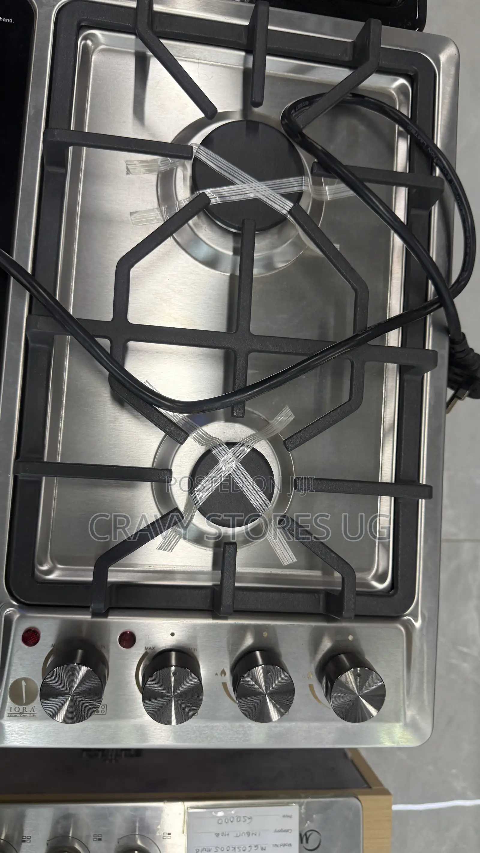 IQRA KH4080ES Built Hob in With 2 Ceramic Induction