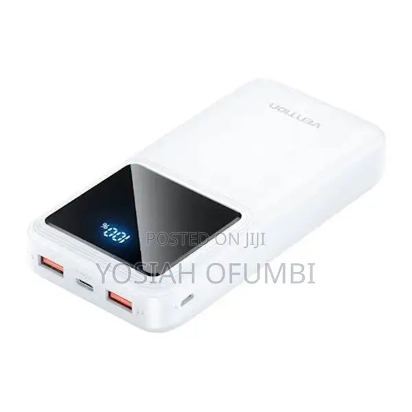 Vention 20000mAh Power Bank-White 22.5W