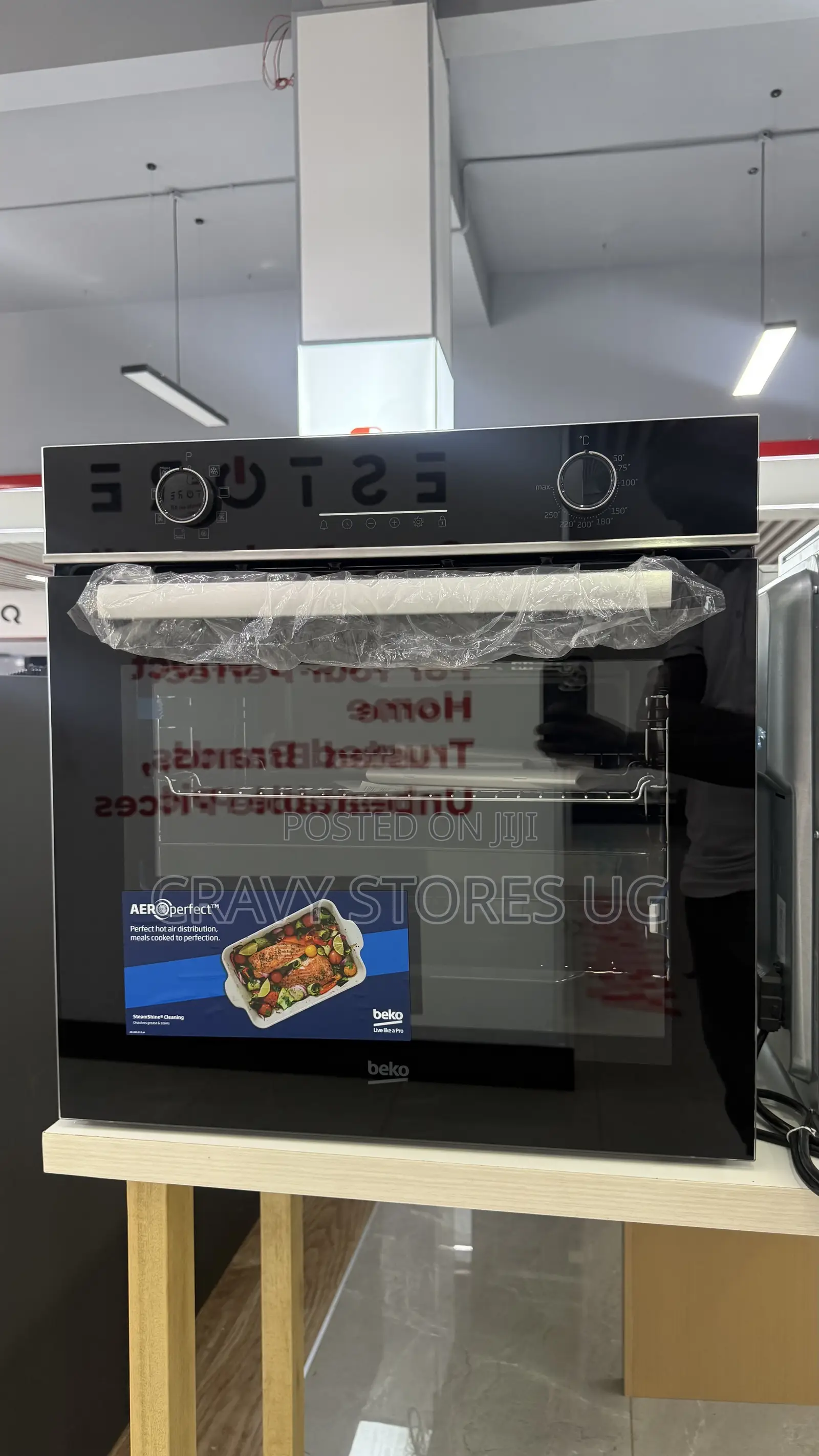 Beko 14300BCH 60Cm Builtin Oven With 2Bake Trays & Fan