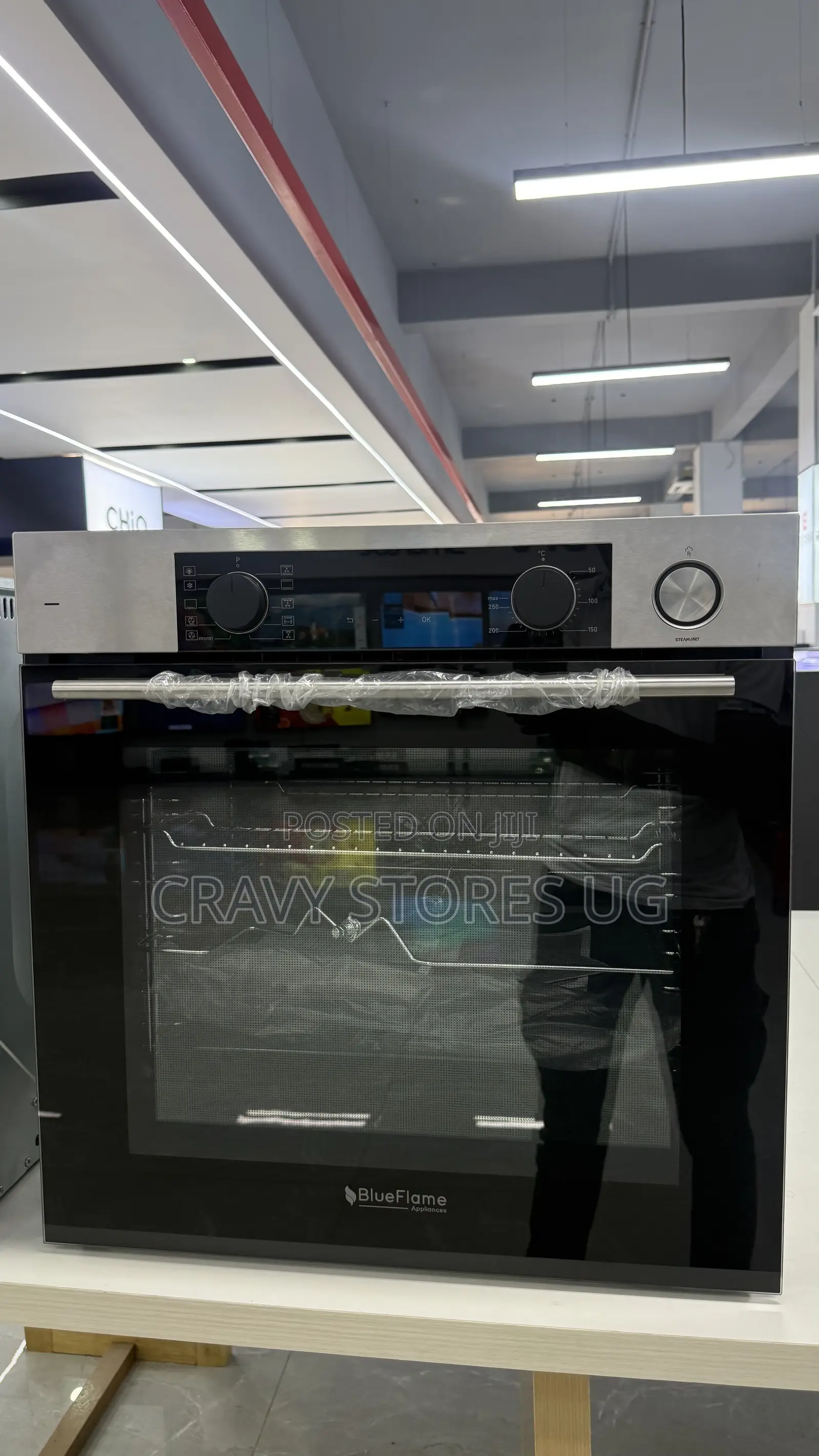 Blueflame QXELG662C 60cm Electric Built-in Oven With Rotisserie & Fan