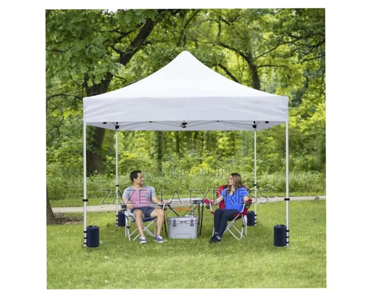 Outdoor Exhibition Tent - 3 Square Meter Colors:Blue Red Green White