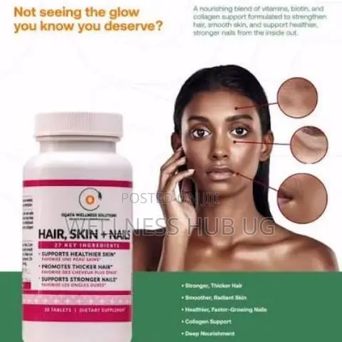 Hair, Skin + Nails Tablets