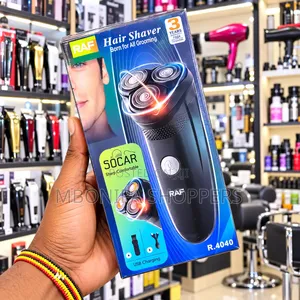 RAF R-4040 Rechargeable 3-Head Electric Hair & Beard Shaver