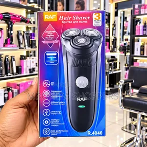 RAF R-4040 Rechargeable 3-Head Electric Hair & Beard Shaver