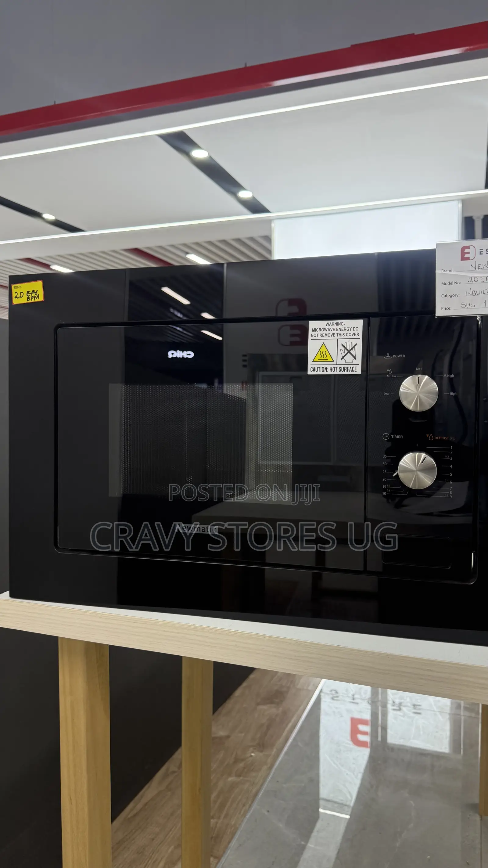 NewMatic 20L Electric Built-in Microwave