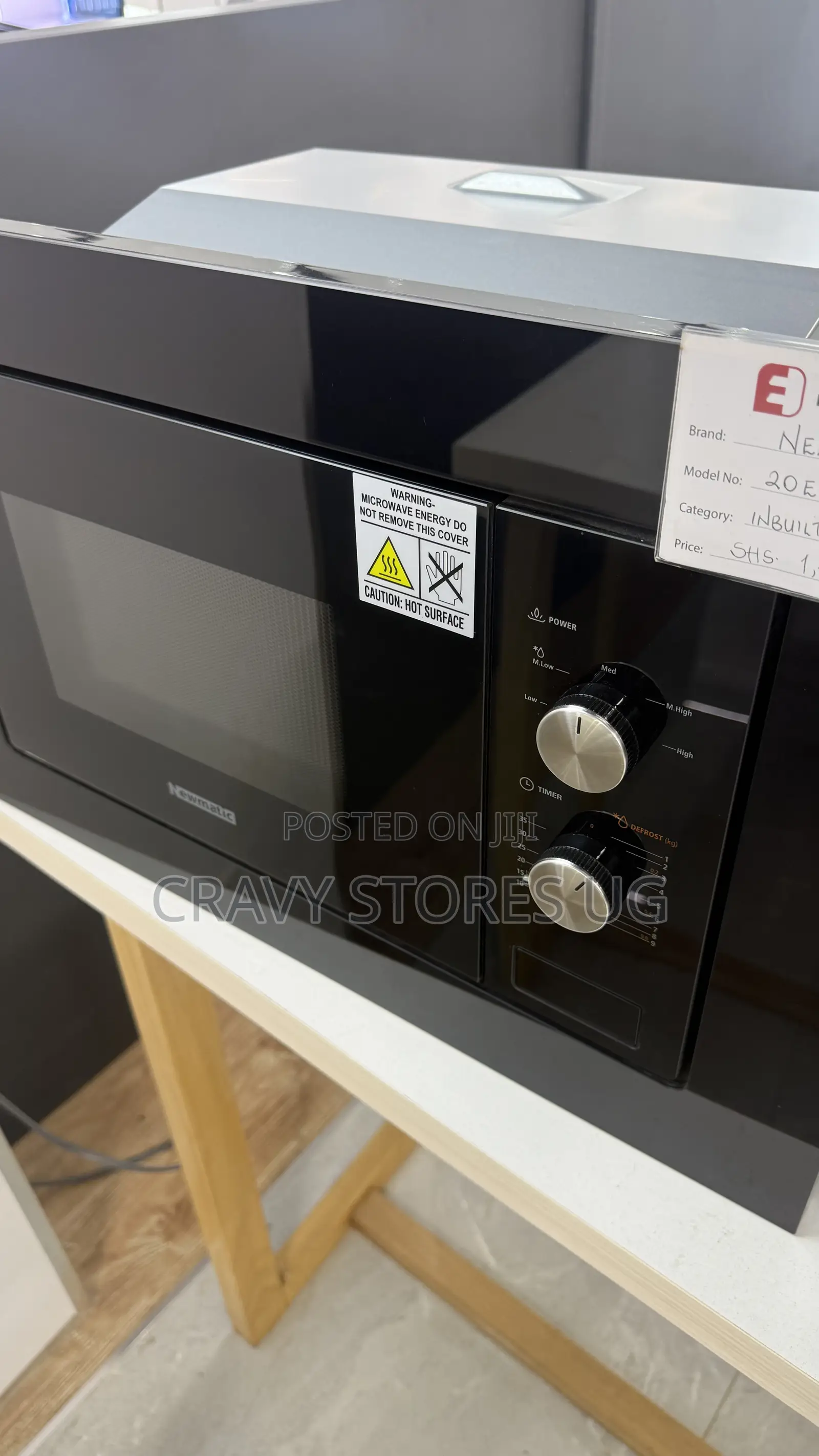 NewMatic 20L Electric Built-in Microwave