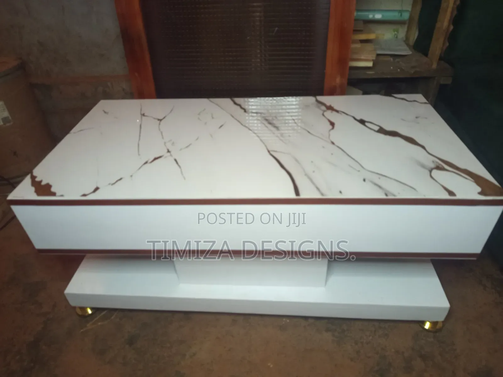 Timiza Center Table - White