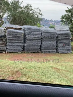 Green Coated Gabions Boxes