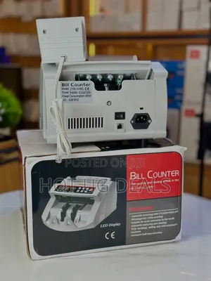 Money Counting Machine With LED Display & External Customer Display