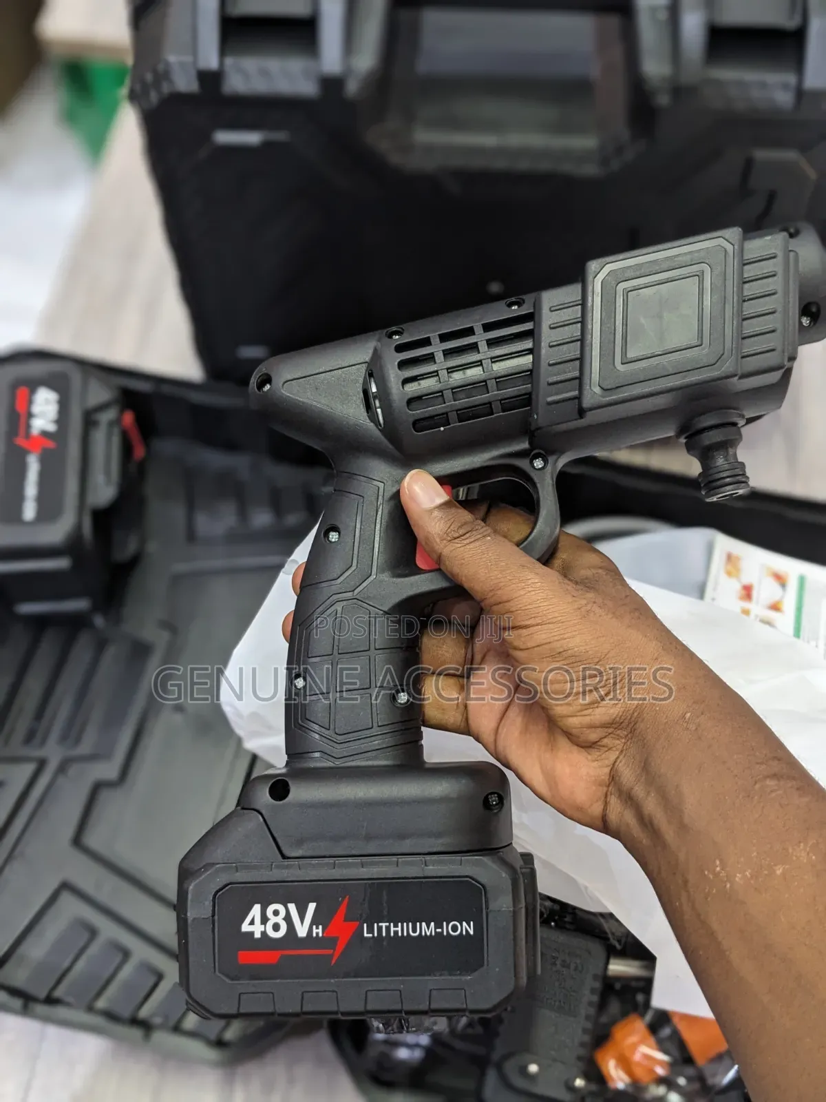 Car Pressure Wash Gun Kit With Two Batteries 48V Cordless