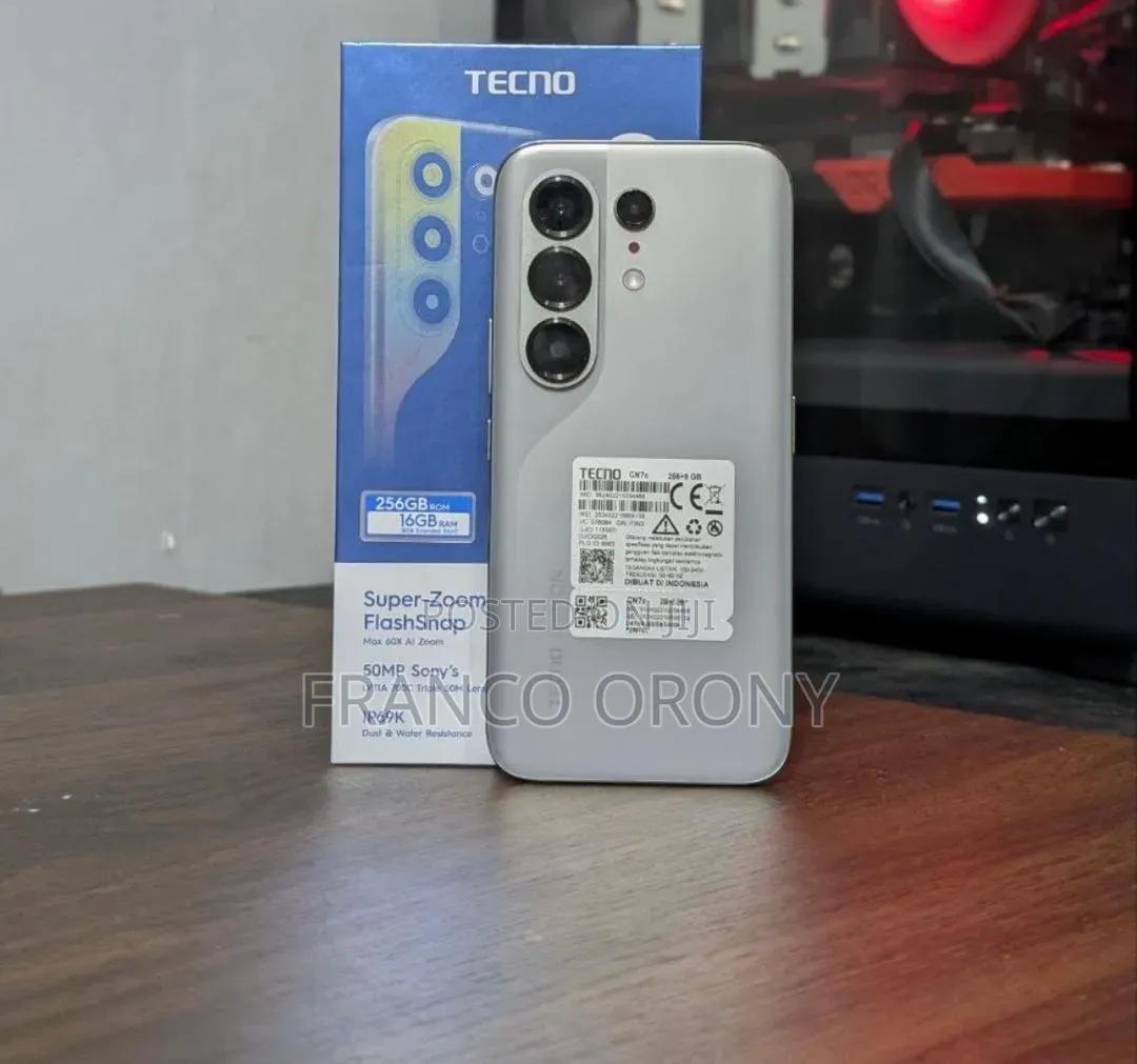 New Tecno Camon 50 Pro 256 GB Black