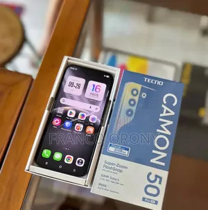 New Tecno Camon 50 Pro 256 GB Black