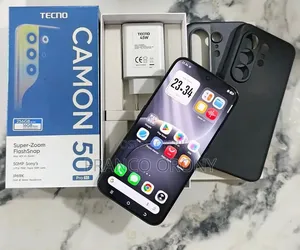 New Tecno Camon 50 Pro 256 GB Black