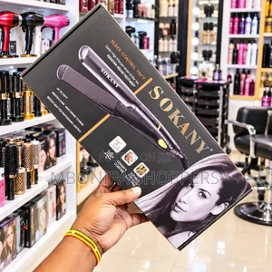 SOKANY Sleek Control 750°F Hair Straightener – Keratin Argan Therapy