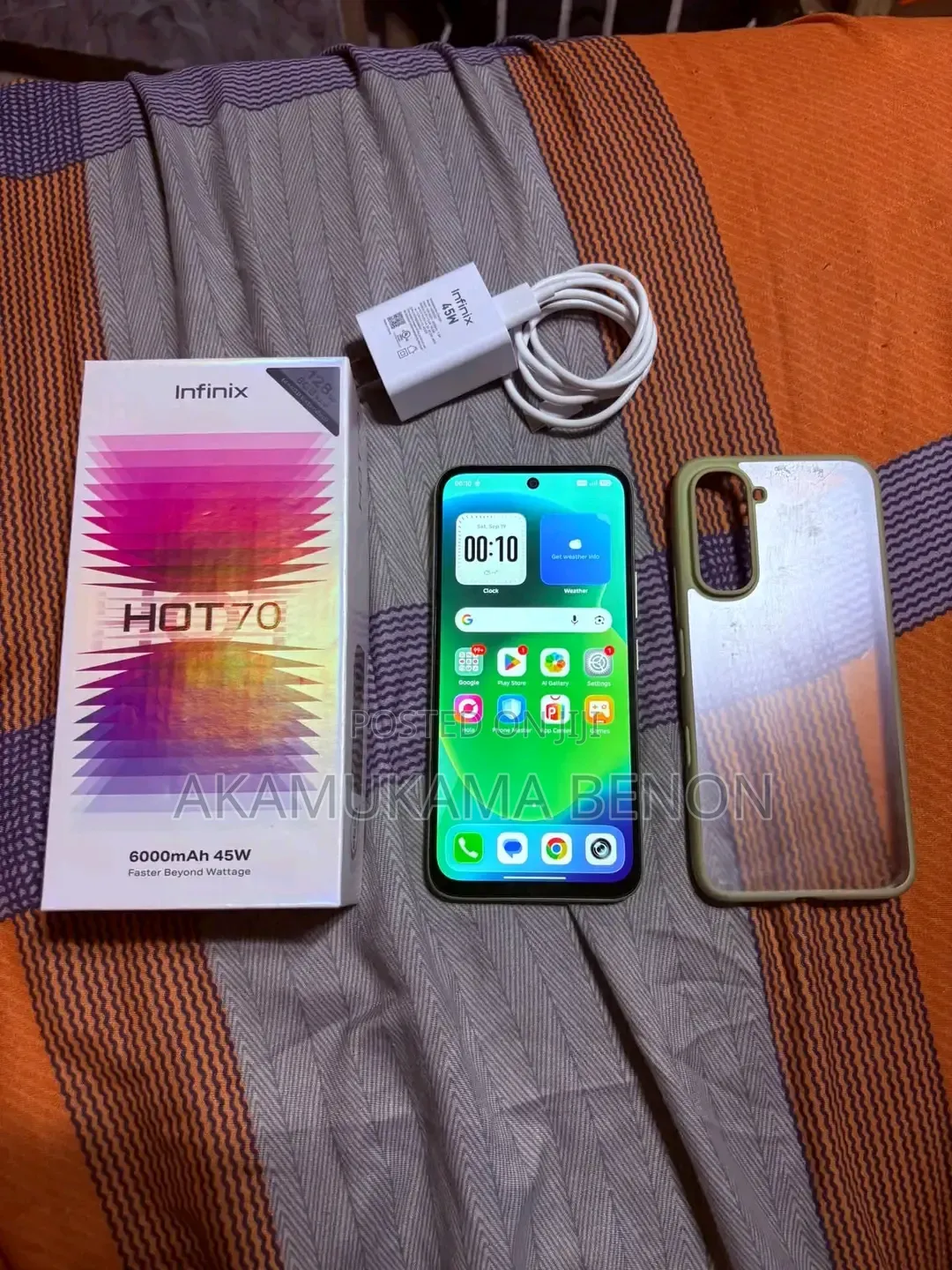 New Infinix Hot 70 128 GB Green