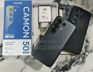 New Tecno Camon 50 Pro 256 GB Black