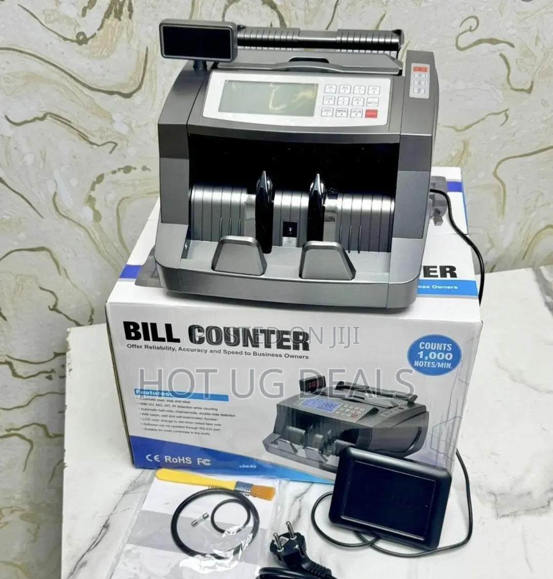 Bill Counter Machine With UV/MG/MT/IR Counterfeit Detection