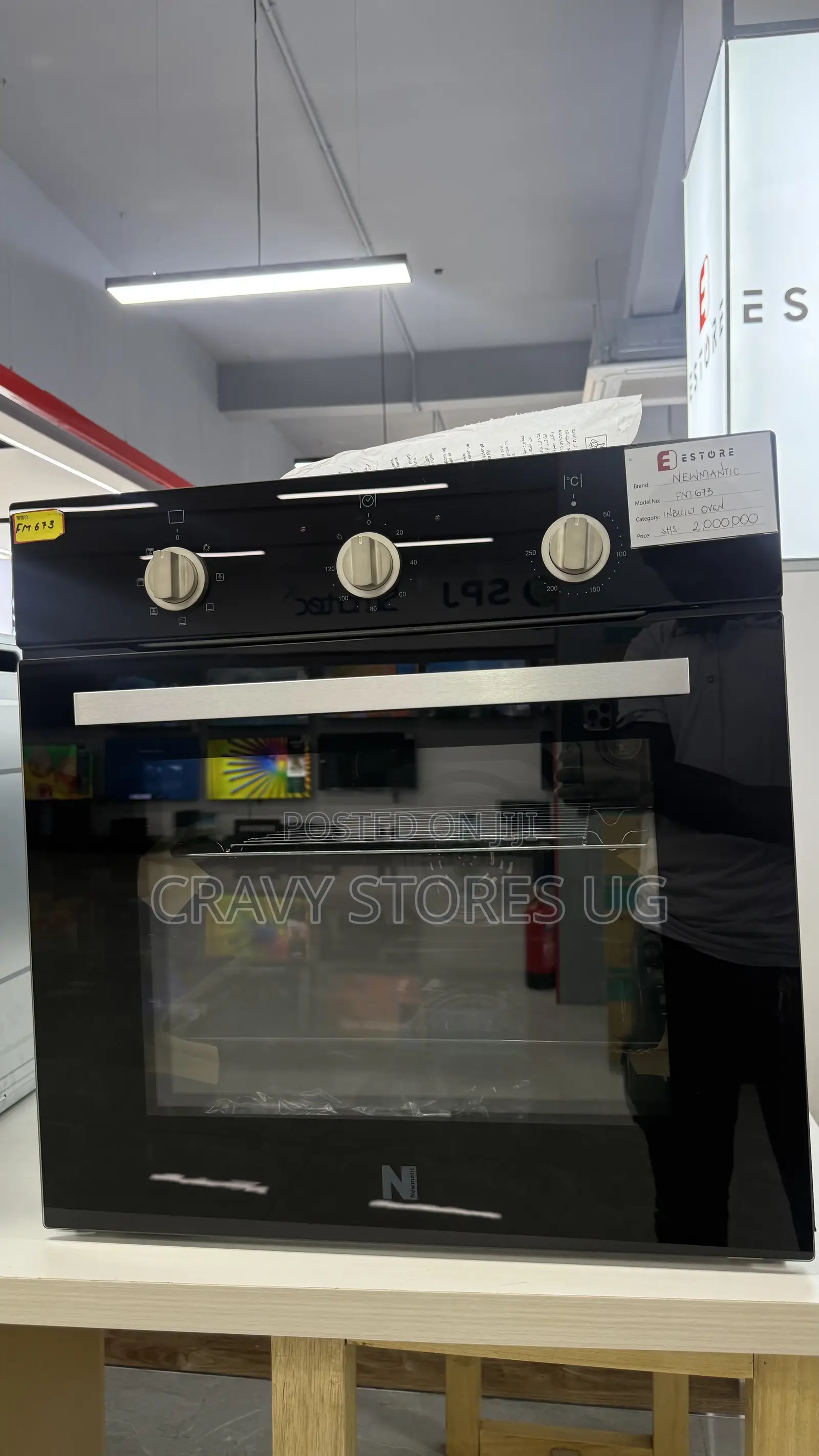 NewMatic FM-673 Electric Built-in Oven With Fan
