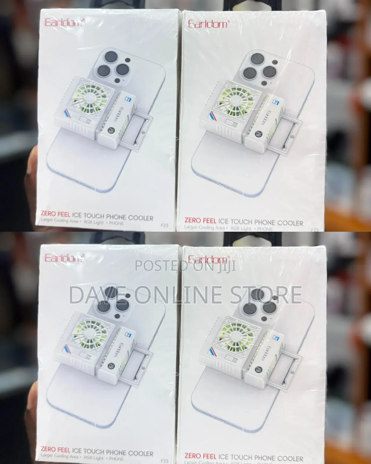 Earldom F23 Zero Feel Ice Touch Phone Cooler