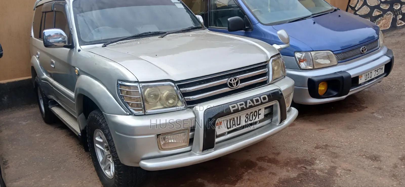 Toyota Land Cruiser Prado 2000 Silver