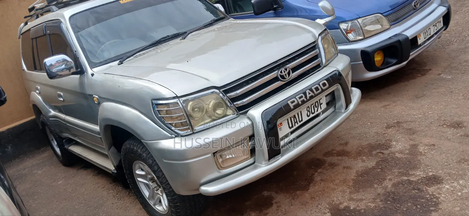 Toyota Land Cruiser Prado 2000 Silver