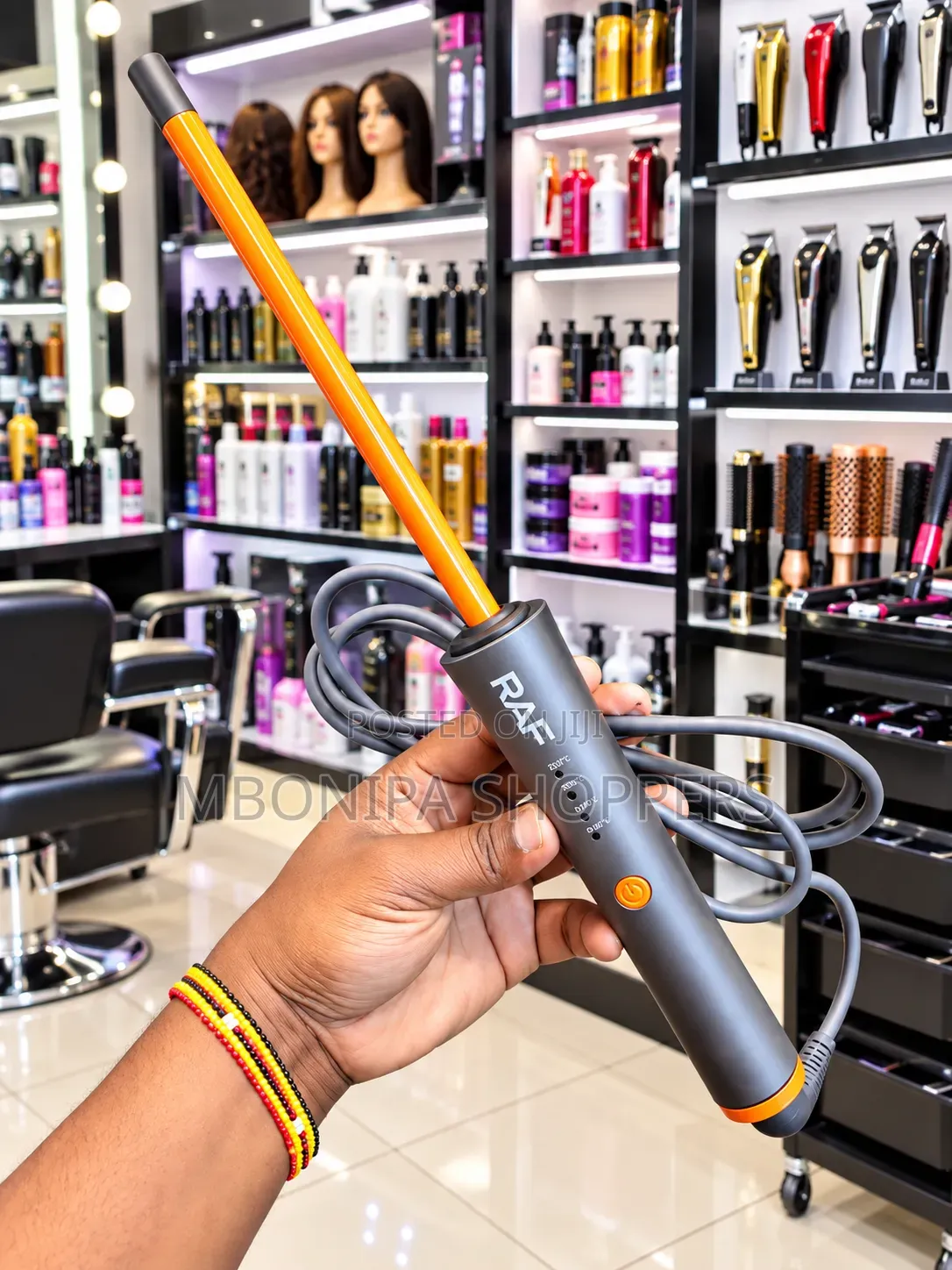 RAF Hair Curler – Electric Hair Styling & Curling Iron