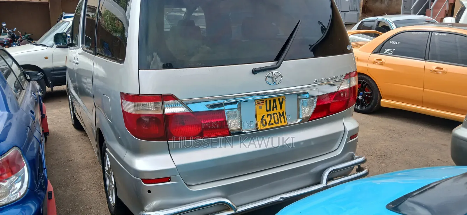 Toyota Alphard 2004 Silver