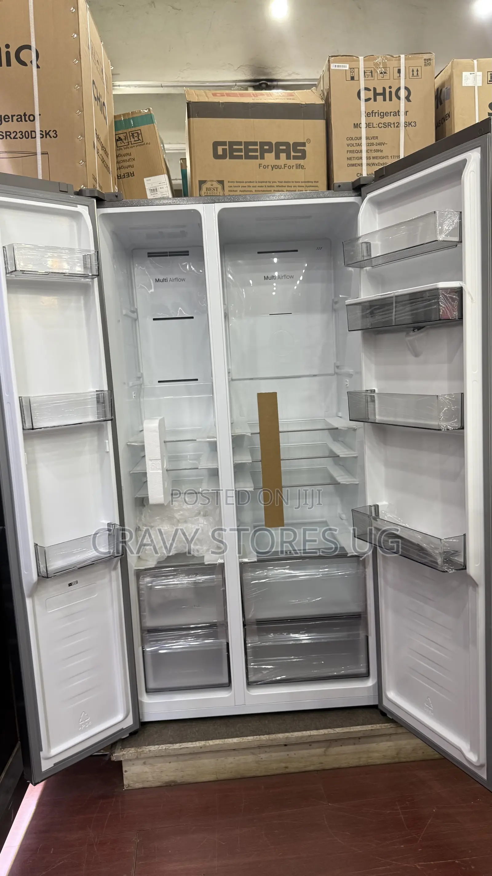 Hisense 750L Side by Side Fridge With Dispenser