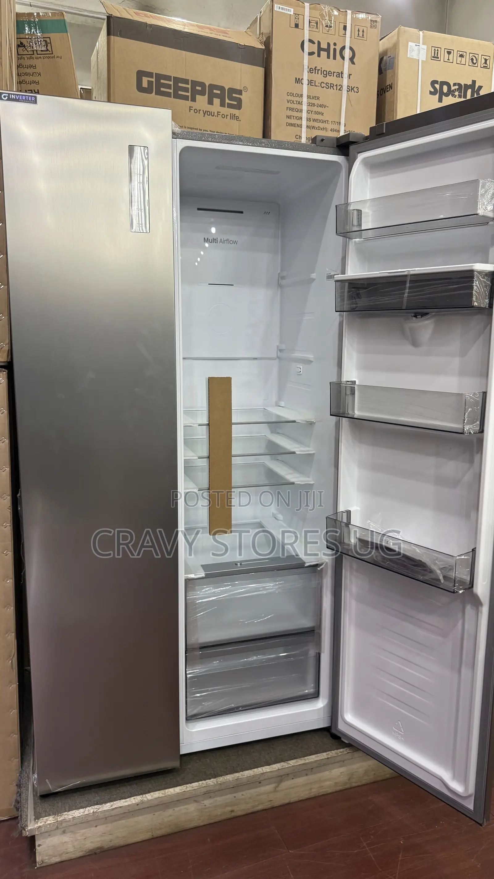 Hisense 750L Side by Side Fridge With Dispenser