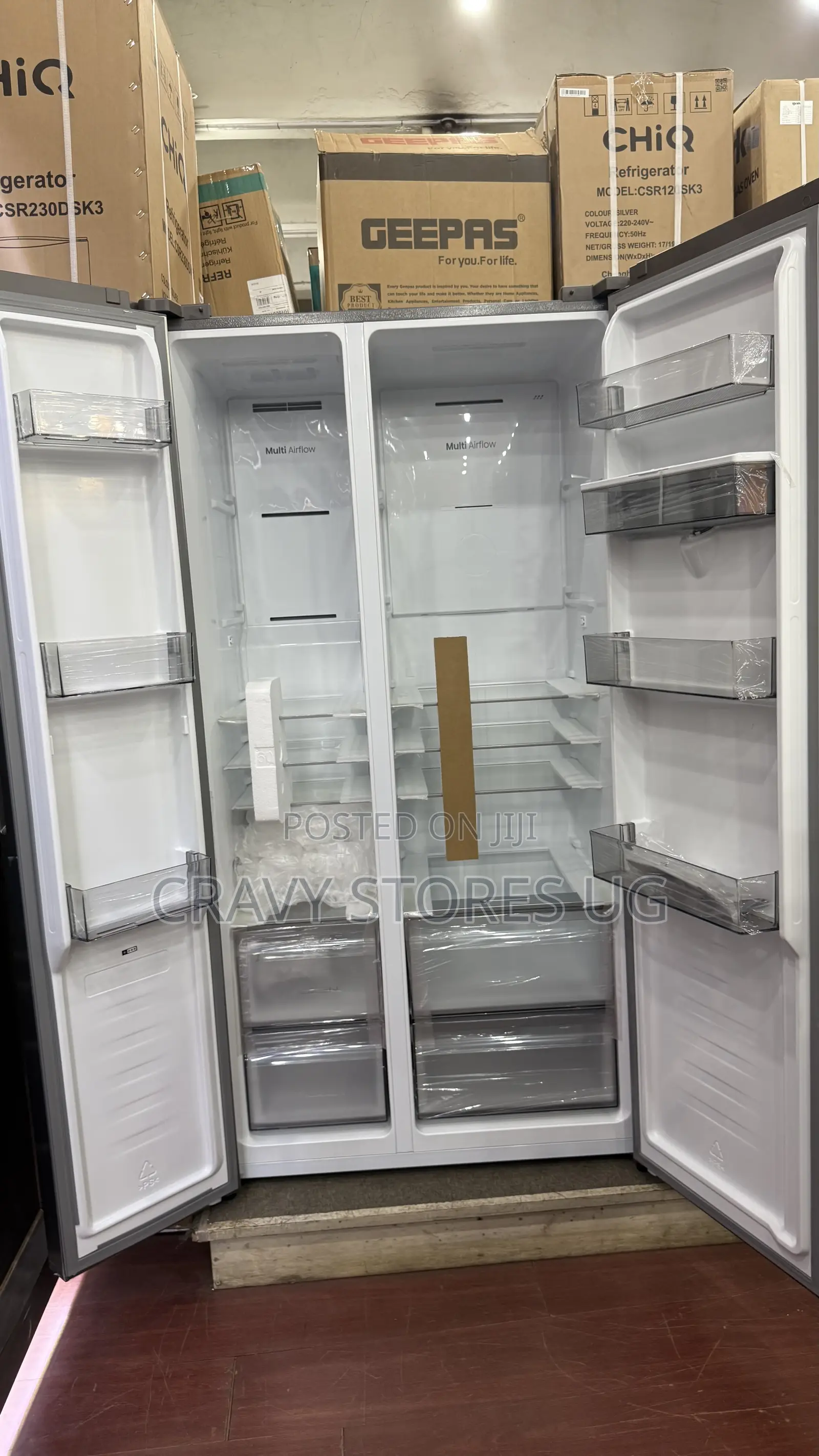 Hisense 750L Side by Side Fridge With Dispenser