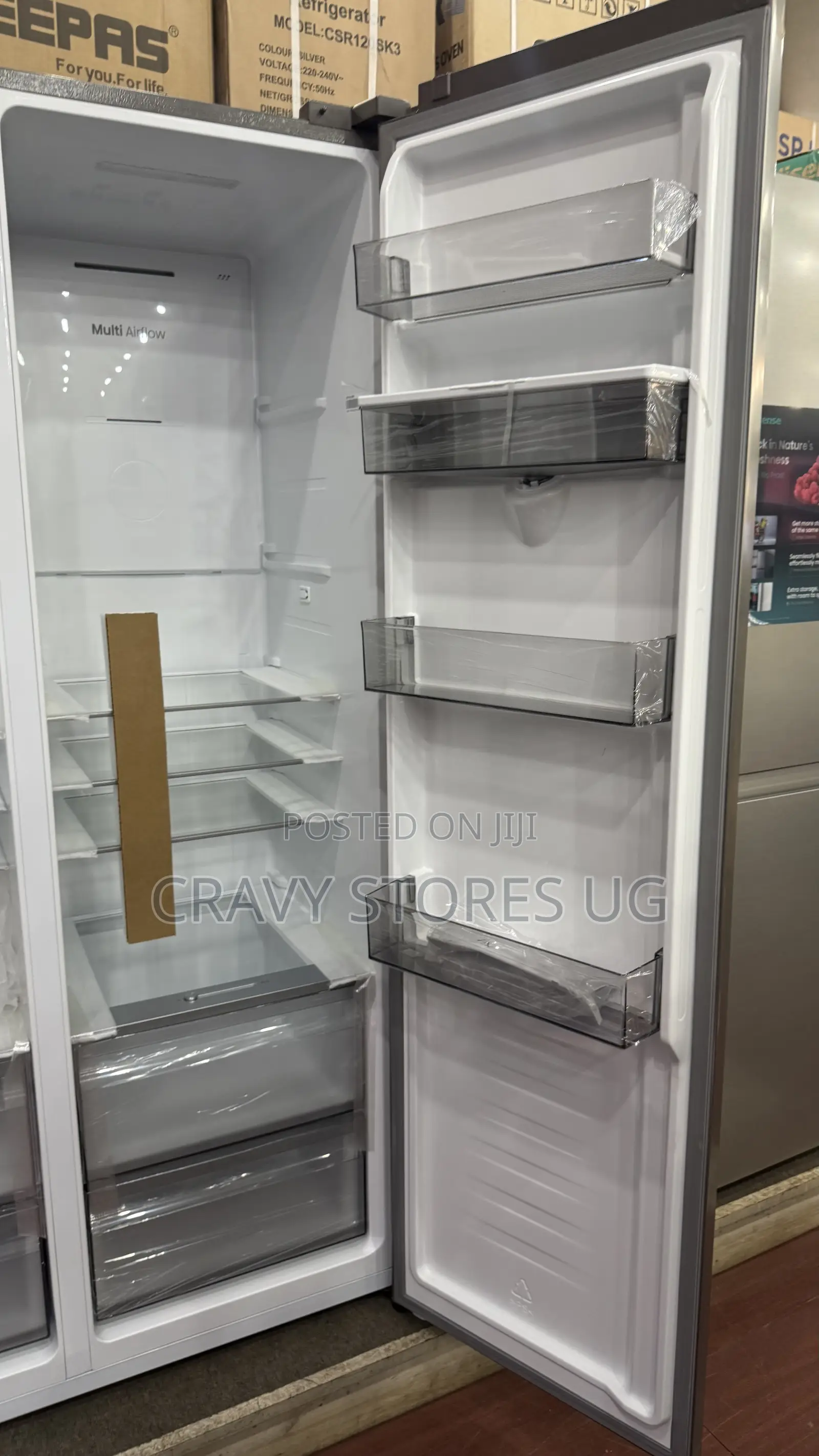 Hisense 750L Side by Side Fridge With Dispenser