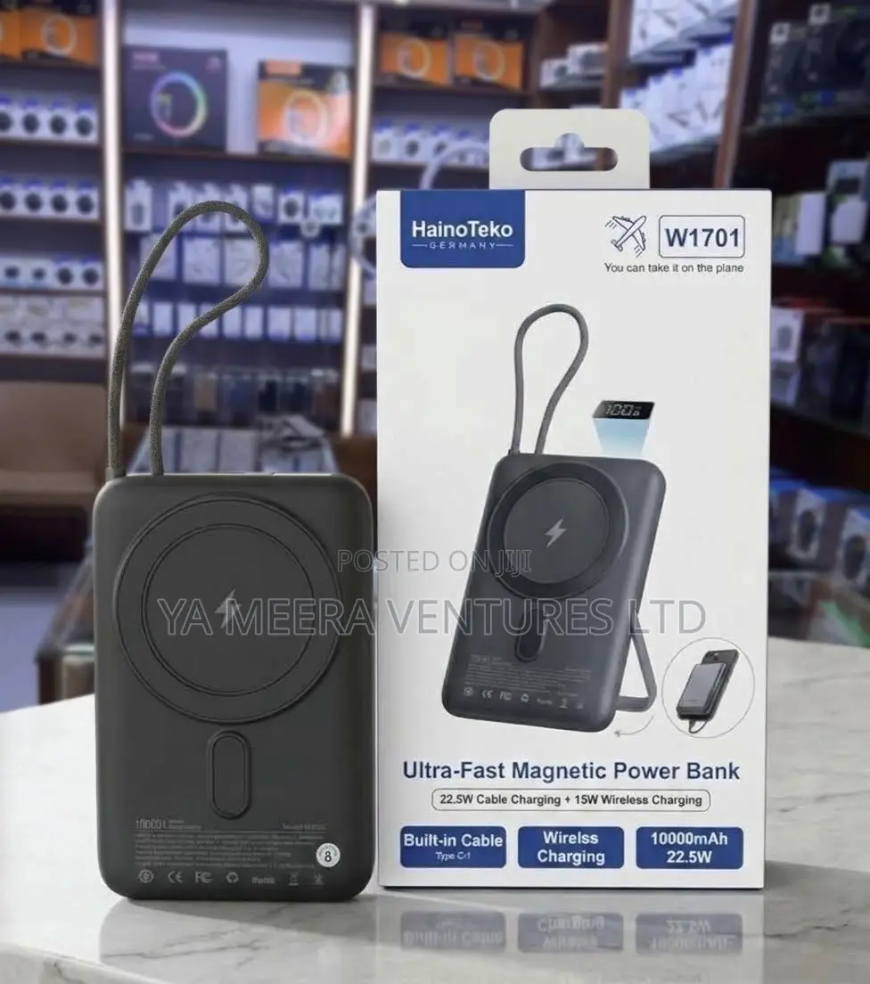 Haino Teko W1701 -Ultra Fast Magnetic Power Bank