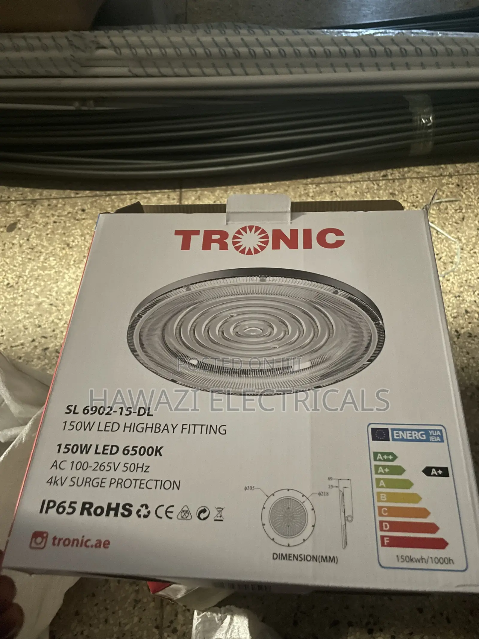 Tronic Highbay Light 150watts