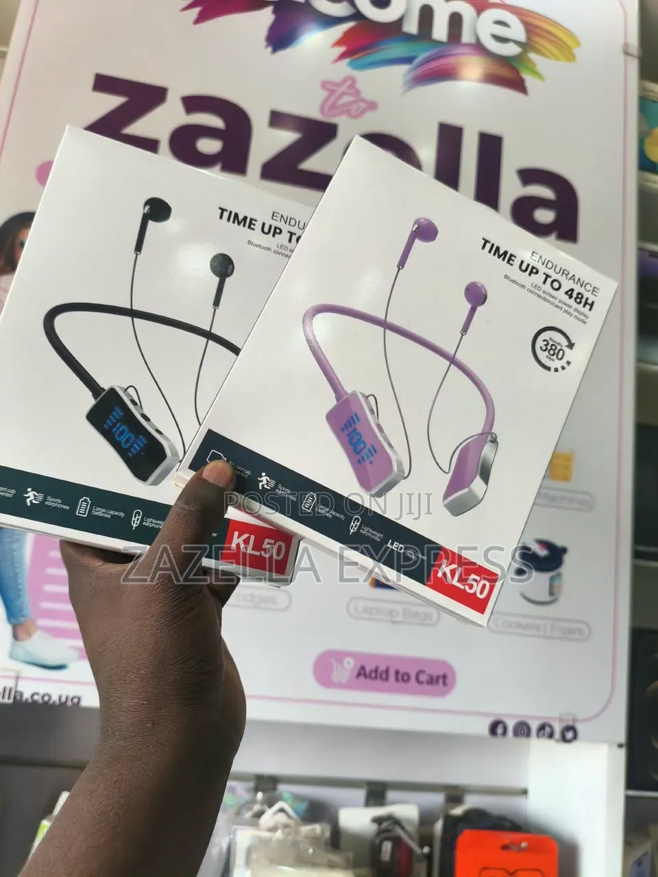 Endurance KL50 Bluetooth Neckband Earphones